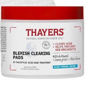 Thayers Natural Remedies Acne Clearing Toner Pads with Salicylic Acid - 60ct